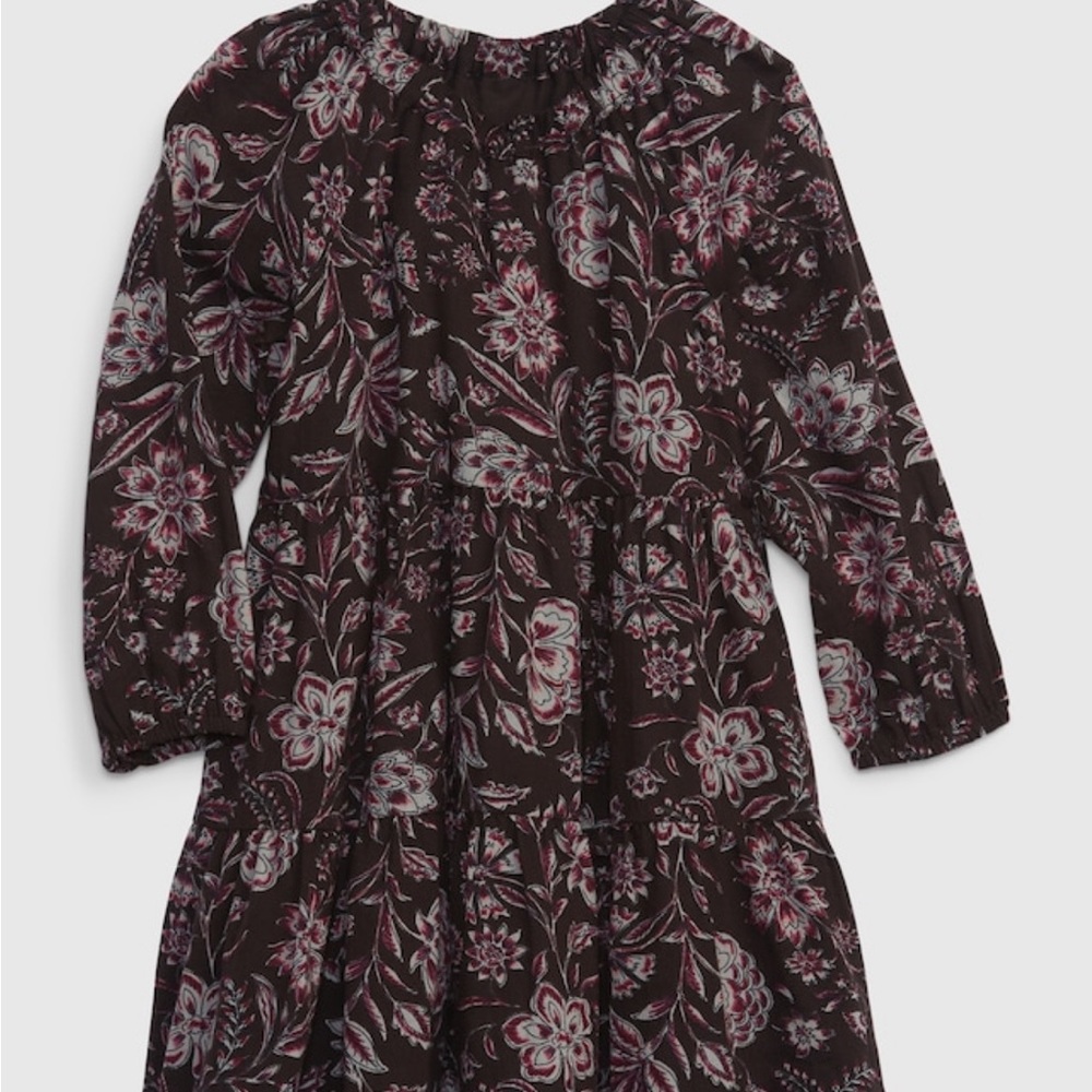NWT. Size 2T. Floral long sleeve Gap kids Dress.